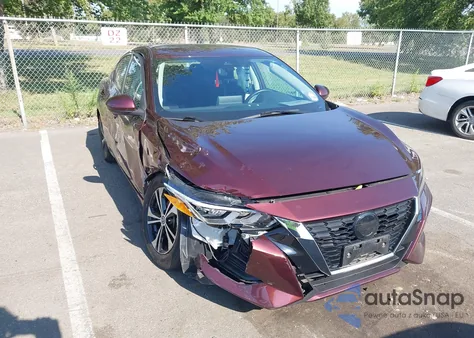 2021 Nissan Sentra Sv Xtronic Cvt z USA, uszkodzony, nr VIN 3N1AB8CV0MY318364